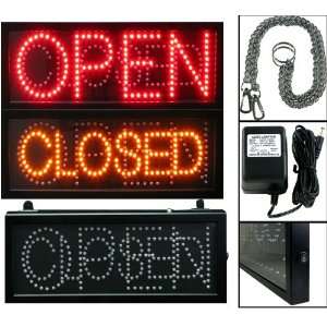   Neon Lighted Open & Closed Animated Window Sign Board 2 Mode 16x6.5