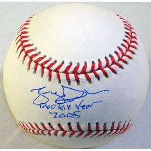 Zach Duke Autographed Ball   OML  Rookie Year   Autographed Baseballs