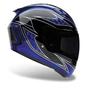  Bell Star Contra Full Face Helmet Large  Blue Automotive