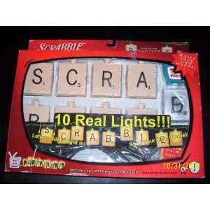  Scrabble 10 Real Lights Partylights Toys & Games