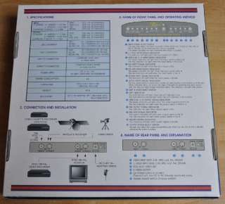 correction t b c for signal synchronization includes easy set up 