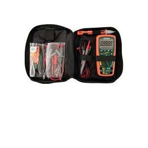 Extech EX530 KIT Industrial MultiMeter Test Kit with Voltage Detector