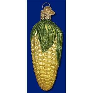  Ear of Corn Old World Glass Ornament