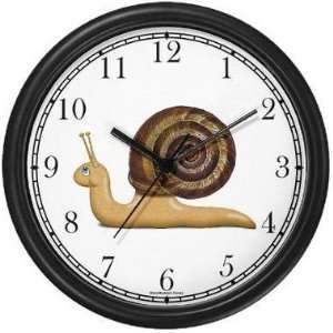  Snail Wall Clock by WatchBuddy Timepieces (Hunter Green 