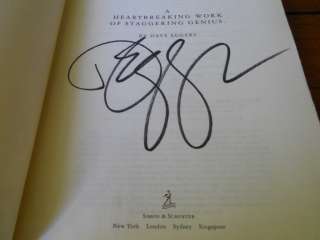 SIGNED ~ A Heartbreaking Work of Staggering Genius by Dave Eggers 