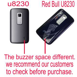 Battery Back Cover Door For Huawei RBM2 U8230 Red Bull  