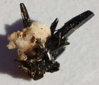 Rare AEGIRINE Black Crystal Cluster Aegerine Mt. Malosa  