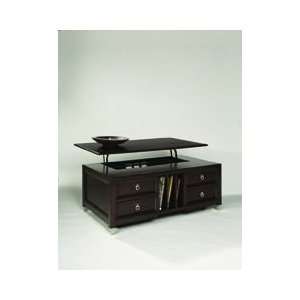   Top Cocktail Table with Burnt Amber Finish  T1124 50