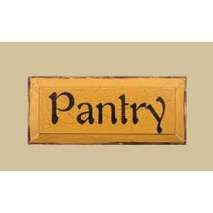  SaltBox Gifts PM818P 8 x 18 Pantry Sign Patio, Lawn 