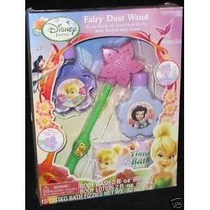  Disney Fairy Dust Wand Bath Set Toys & Games