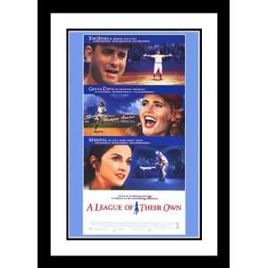  A League of Their Own 20x26 Framed and Double Matted Movie 