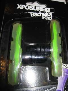 Exposure Bachelor BMX Brake Pad Set, GREEN, New  