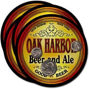  Oak Harbor, WA Beer & Ale Coasters   4pk 