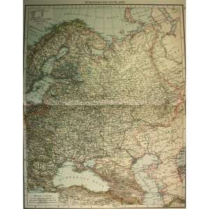  Andree map of European Russia (1893)