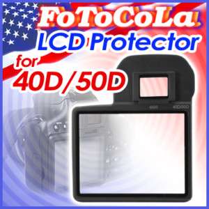 Pro GGS III glass LCD screen protector f Canon 40D 50D  