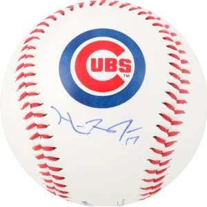  Mike Fontenot Autographed Baseball  Details Cubs Logo 