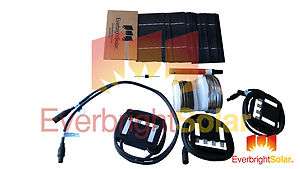   Solar Cells DIY Panel Kit+3 Free Junction Boxes NEW TECH CELLS  