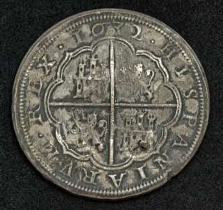 1632, Spain, Philip IV. Royal Silver 8 Reales Coin. Segovia mint 