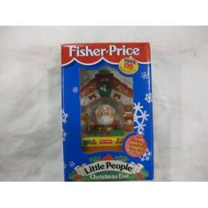  Fisher Price Little People 1999 Christmas Eve Ornament 