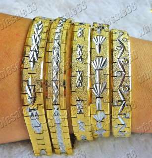   lots 10pcs golden stainless steel chain link charm man bracelet  
