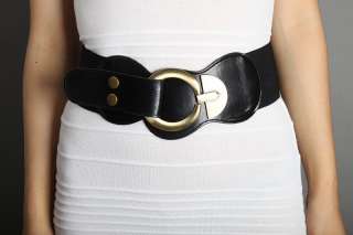 FASHION Designer O Buckle Stretch Wide Waist Belt NEW  