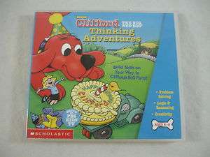 Clifford the Big Red Dog Thinking Adventures PC Game NEW 078073354344 