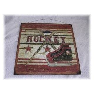  Bedding by Pem America Hockey Game Twin Quilt with Pillow 
