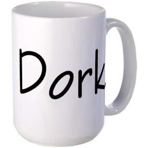 Dork Funny Large Mug by  