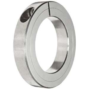 Climax Metal H1C 081 S Shaft Collar, One Piece, Stainless Steel, 13/16 