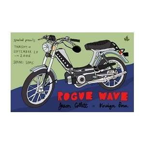  ROGUE WAVE   Limited Edition Concert Poster   by Cole 