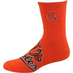  MLB Baltimore Orioles 2012 Big Logo Sock   Orange Sports 