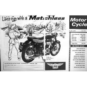   MOTOR CYCLE MAGAZINE 1962 CLASSIC BELGIAN GRAND PRIX