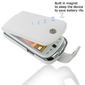   Case for BlackBerry Torch 9810   Flip Type (White) Electronics