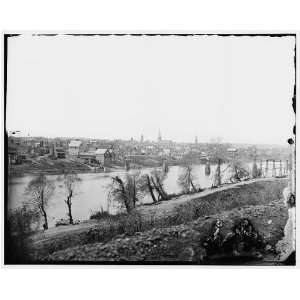 Fredericksburg,Va. View of town from east bank of the 