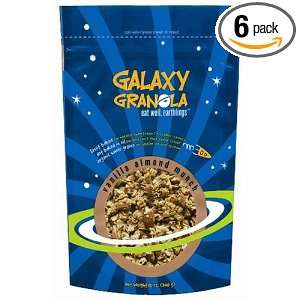 Galaxy Granola Vanilla Almond, 12 Ounce Pouch (Pack of 6)  