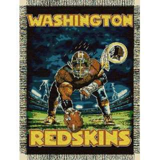 Washington Redskins NFL 48x60 3 Point Stance Throw Blanket  