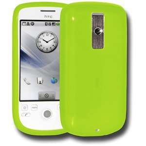 New Soft Gel Tpu Skin Case Green For Htc Magic T Mobile Argyle Pattern 