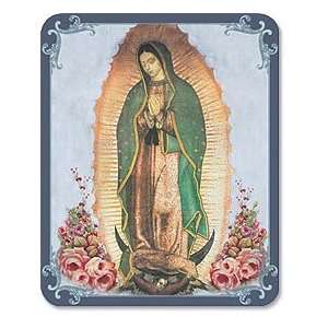   Religious Unique Gift Computer Mouse Pad Our Lady of Guadalupe Picture