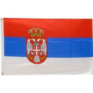  Serbia National Country Flag 3x5 Patio, Lawn & Garden