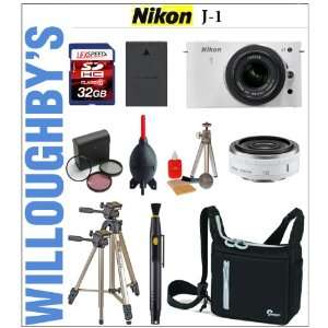 Nikon 1 J1 10.1 MP HD Interchangeable Lens Digital System Camera with 