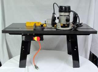   5A Double Insulated Router 315.17381 w/ Wolfcraft Router Table  