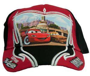 Disney Pixar Cars Lightnining McQueen Baseball Cap Hat  