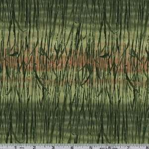  45 Wide Textures Grass Olive/Black Fabric By The Yard 