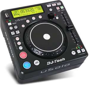 DJ Tech USOLO Compact Twin USB Player And Controller With Effects 