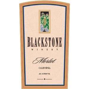  2009 Blackstone California Merlot 750ml Grocery & Gourmet 