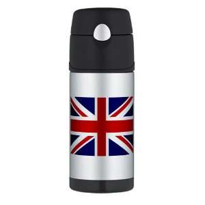  Thermos Travel Water Bottle British English Flag HD 