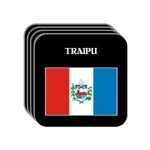  Alagoas   TRAIPU Set of 4 Mini Mousepad Coasters 