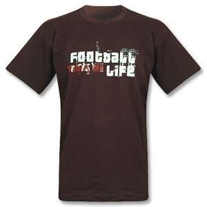 Football saved my life T Shirt (style 2)   Brown  Sports 