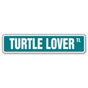  TURTLE LOVER Street Sign pet tortoise signs new gift 