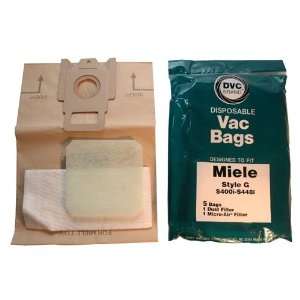  Type G Miele Vacuum Cleaner Replacement Bag (5 Pack) w 